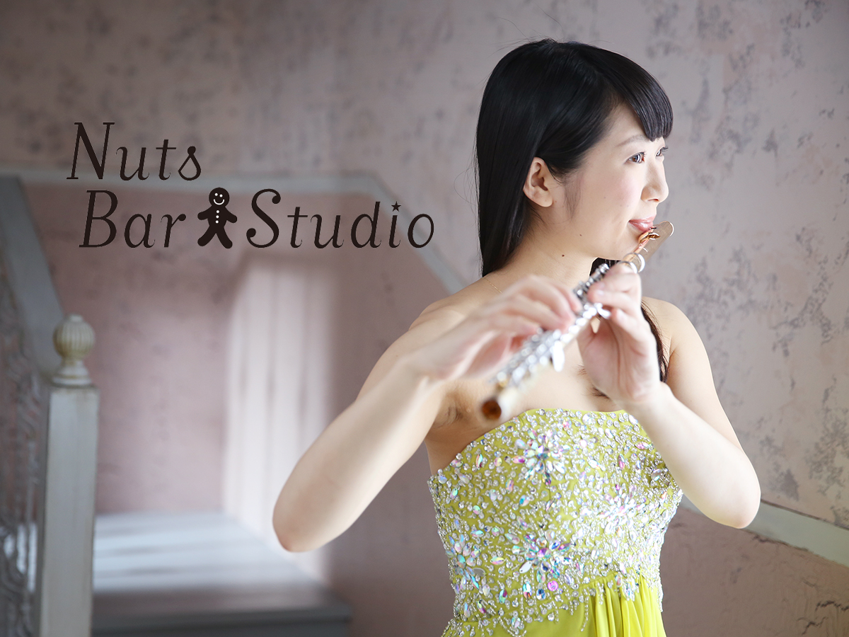 上位入賞の記念に!５年ぶりの写真もやはりこちらで♪フルート奏者